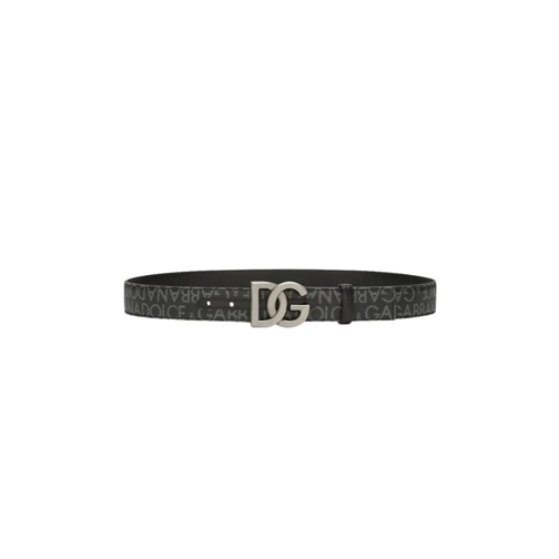 Dolce&Gabbana Gürtel Belt With Logo Black