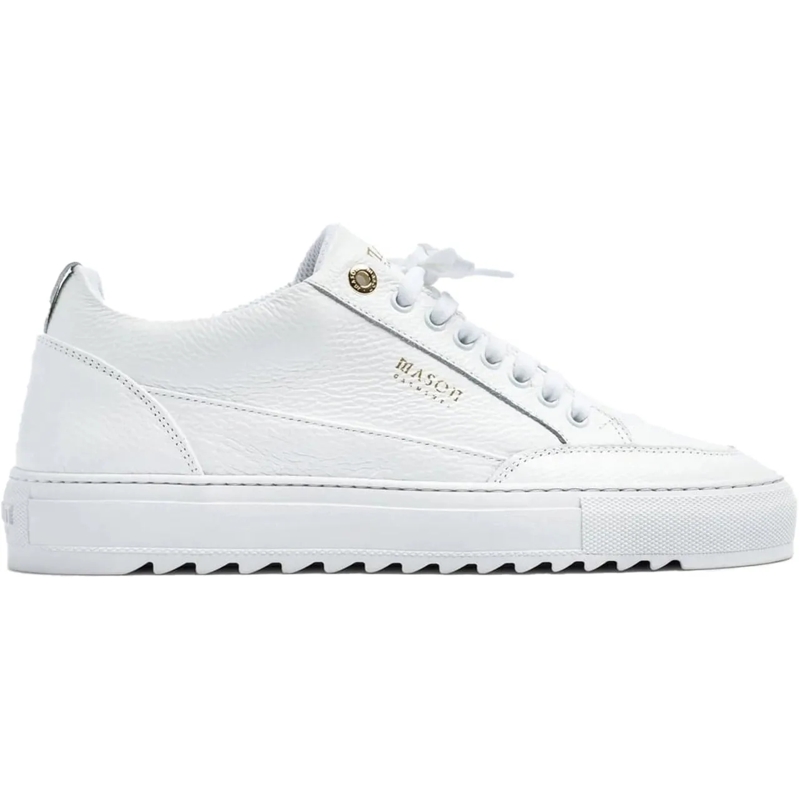 Mason Garments Low-Top-Sneaker Heren Tia Squali Sneaker Wit weiß(Image 2)