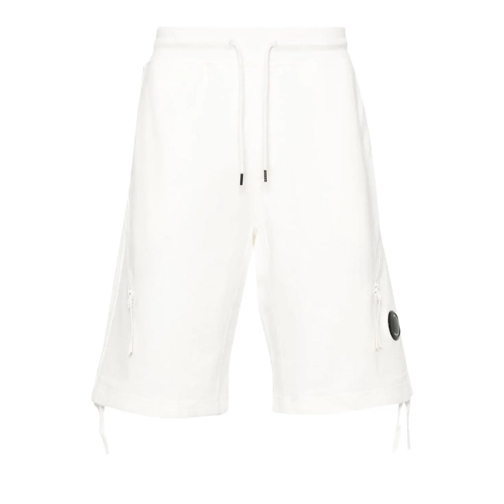 CP Company Kurze Hosen Sweatshort white weiß