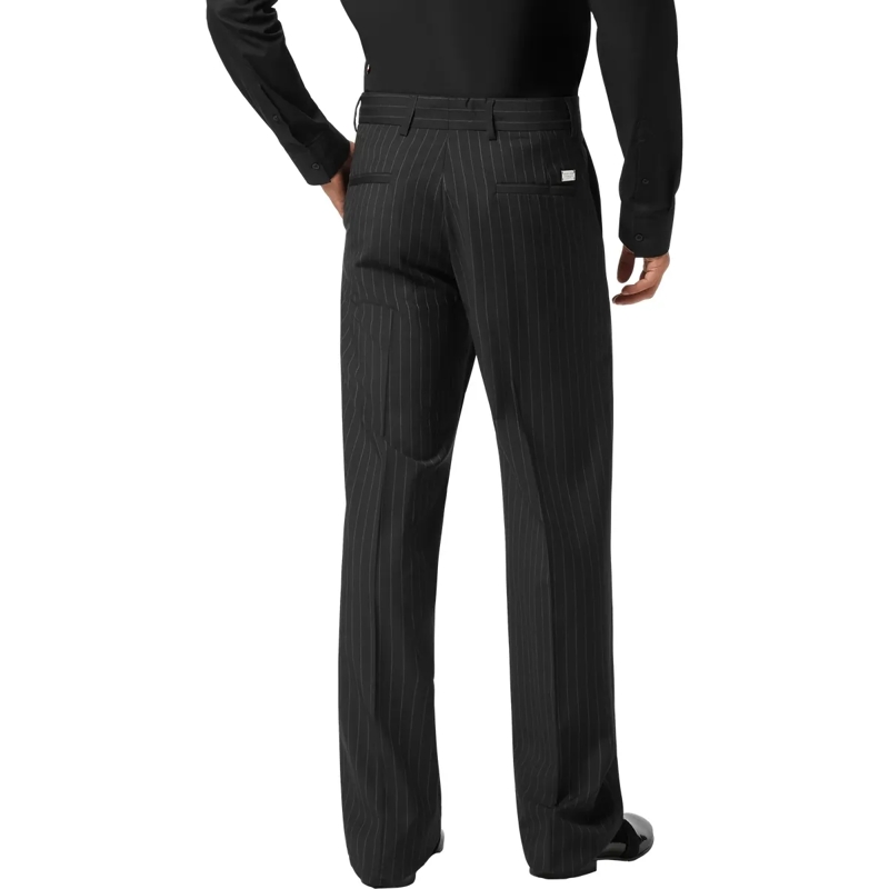 Philipp Plein Hose Weite Hosenbeine grau(Image 2)