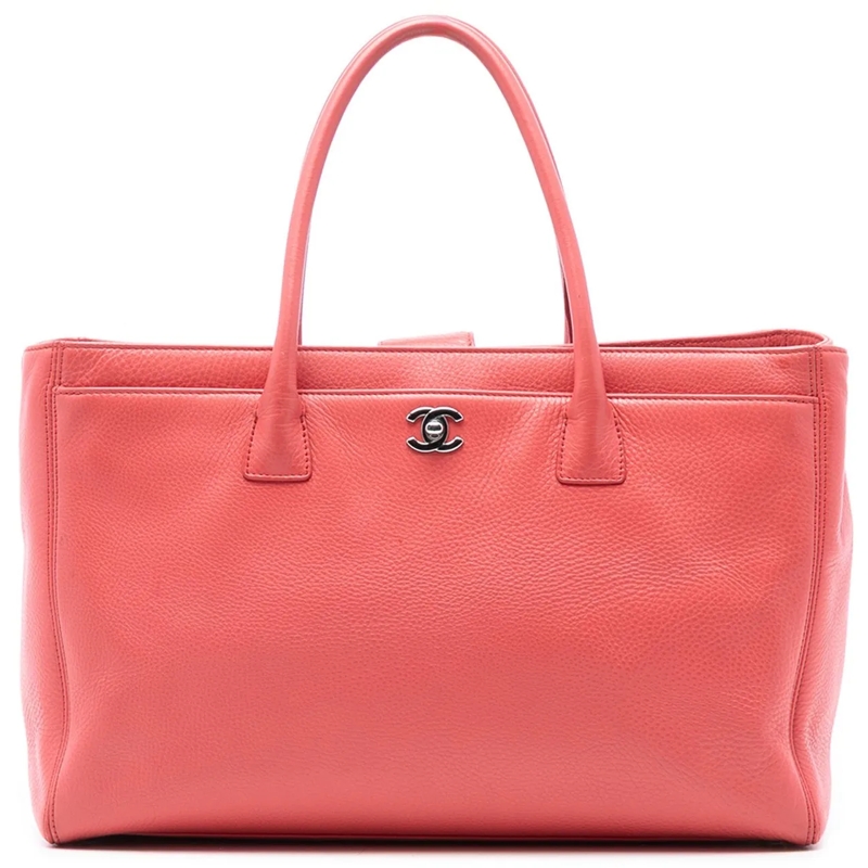 Chanel Shopper Medium Calfskin Executive Cerf Tote rose