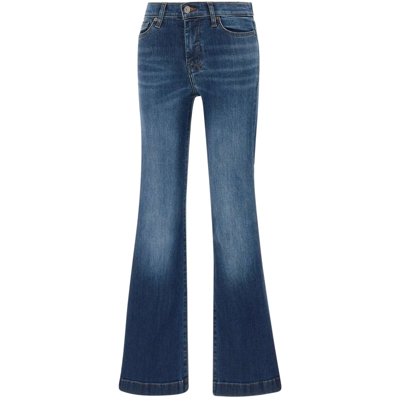 Seven for all Mankind Hose Trousers Blue blau