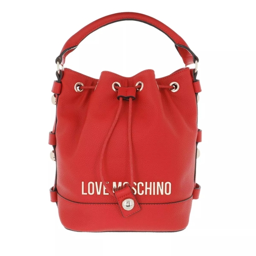 Love Moschino Borsa Pu  Rosso Bucket Bag