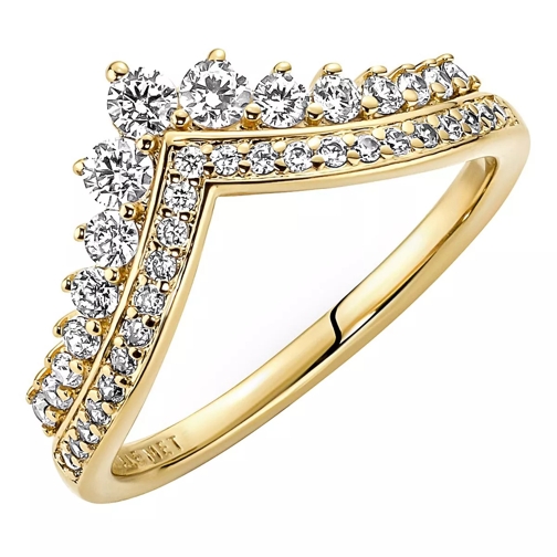 Pandora Timeless Wishbone Diadem Ring 14k Gold-plated unique metal blend Ring