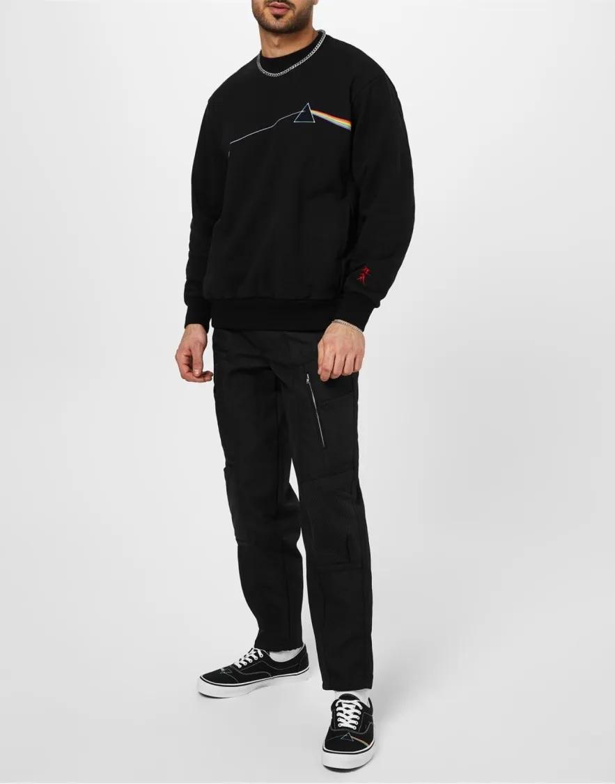 Thumbnail - Undercover Low-Top Sneaker - Pink Floyd The Dark Side Of The Moon Sneakers - Gr. M - in Schwarz - für Damen