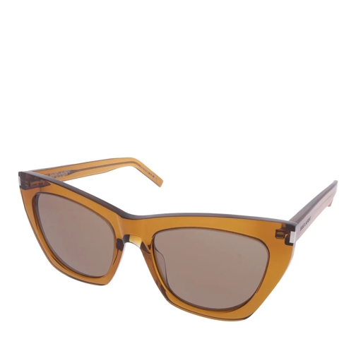 Saint Laurent Sonnenbrille SL 214 KATE-034 Brown-Brown-Brown