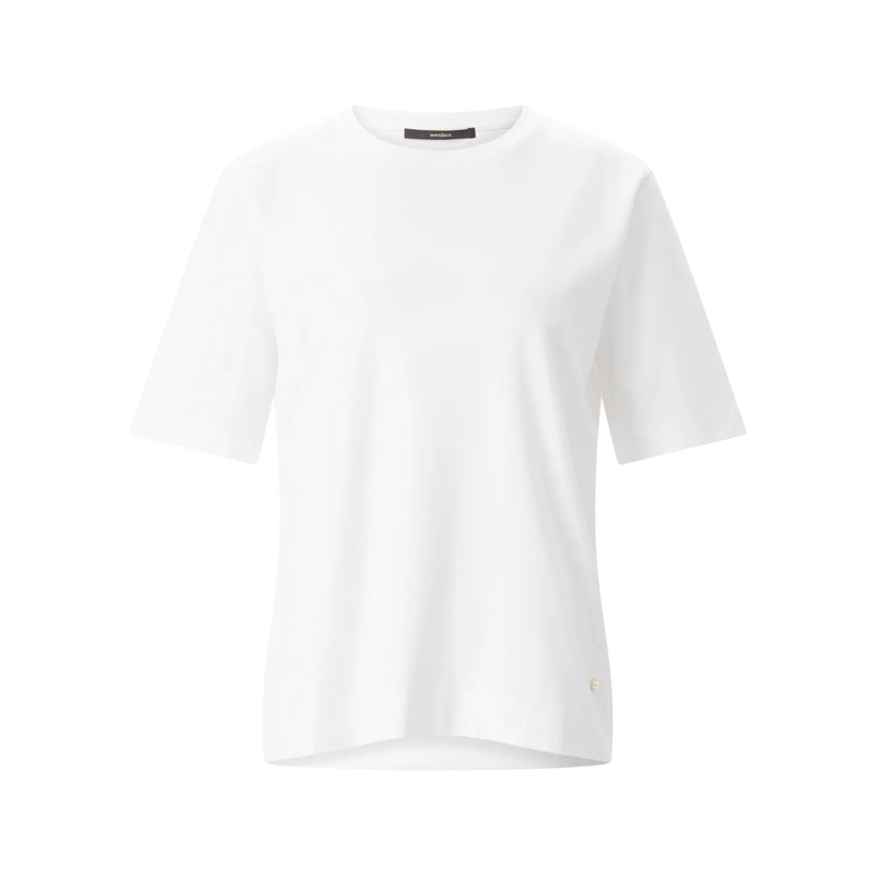windsor. T-Shirt T-Shirt aus Baumwolle Weiß(Image 2)