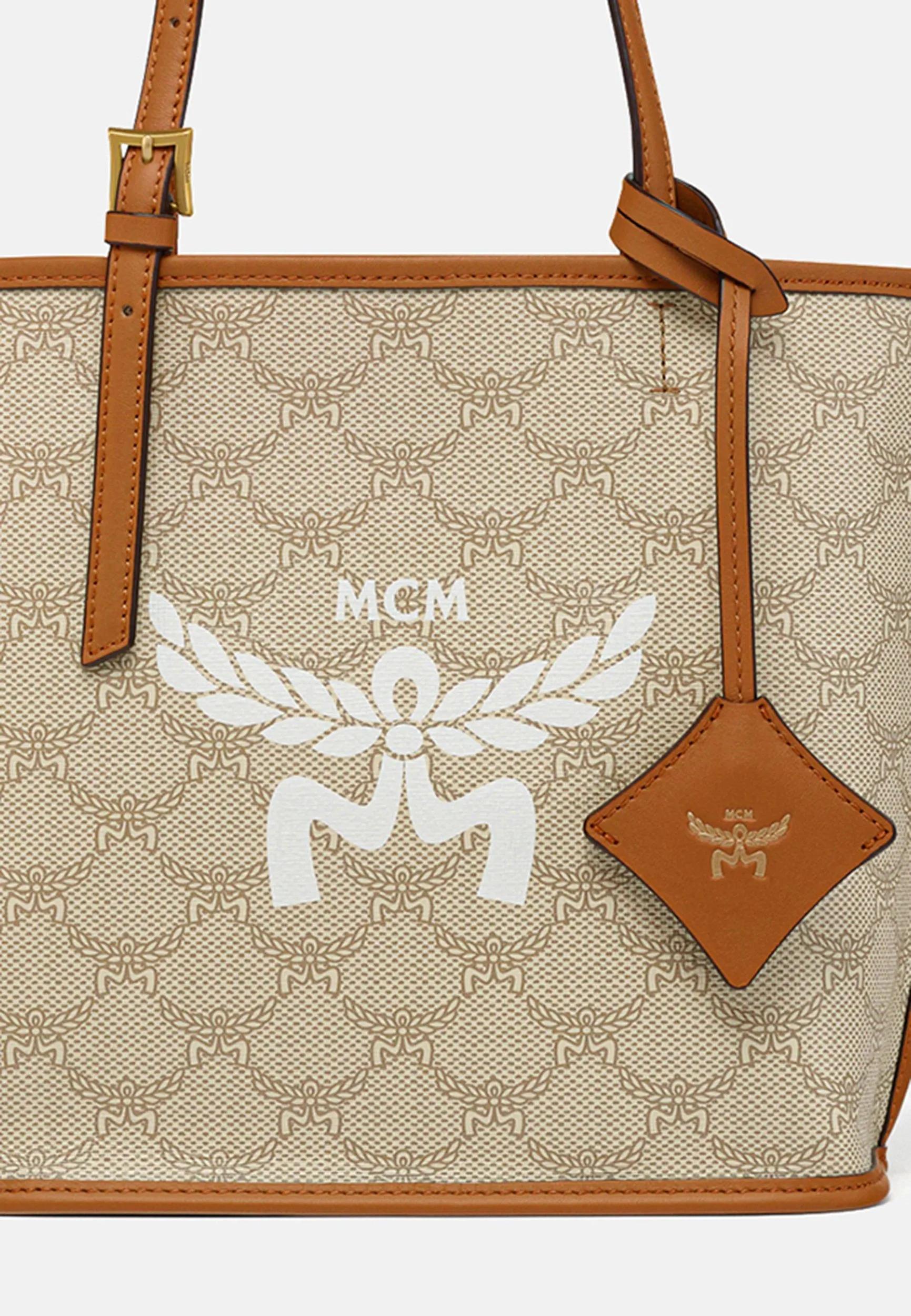 Thumbnail - MCM Shopper - Tote Bag Himmel Shopper in Lauretos - Gr. unisize - in Beige - für Damen
