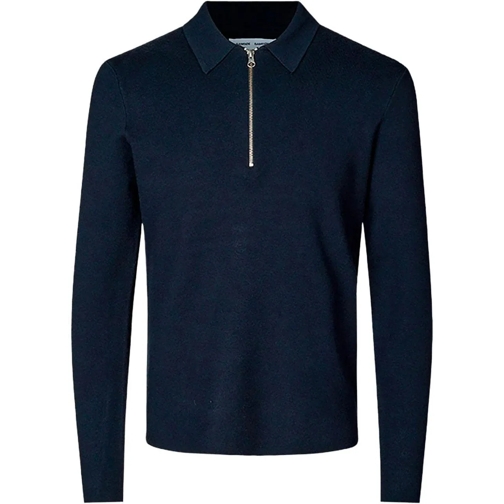Samsøe Samsøe Sweatshirts Polo Guna Half Zip Blu blau
