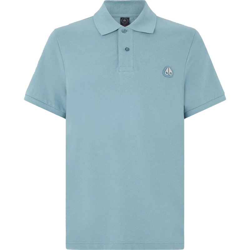 Moose Knuckles Polohemd Everett Polo Sea blau