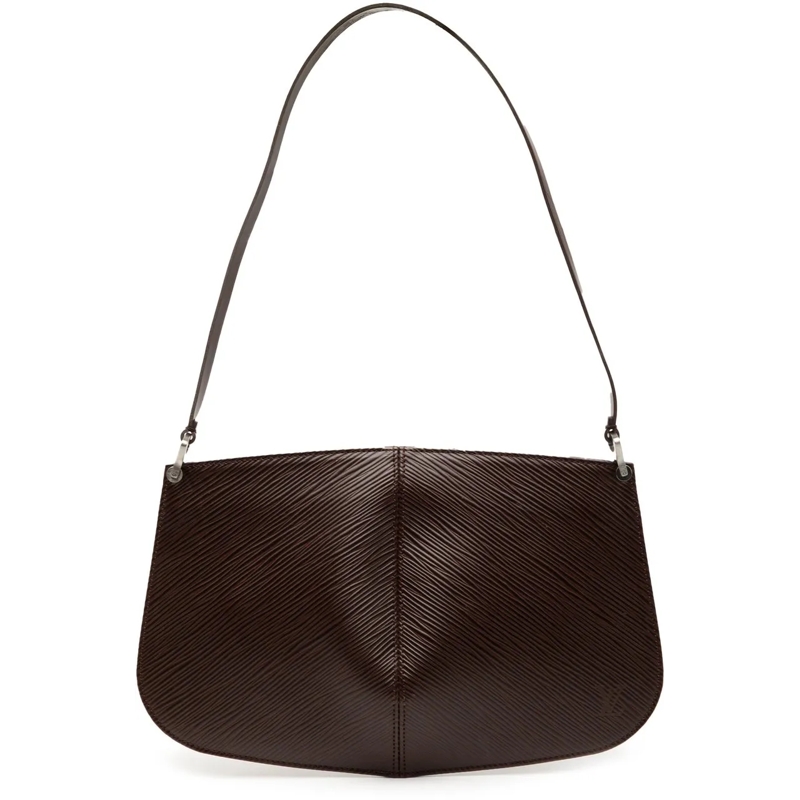 Louis Vuitton Schultertasche Epi Demi Lune Pochette braun