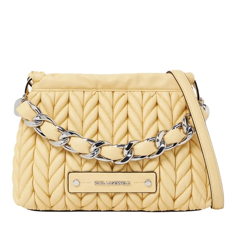 Karl Lagerfeld Crossbody Bag K/WEAVE CHAIN Umhängetasche gelb