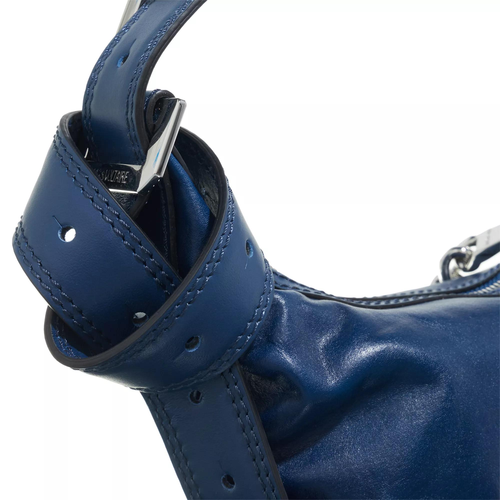 Zadig & Voltaire Hobo bags Le Cecilia Xs Leather With Veg in blauw