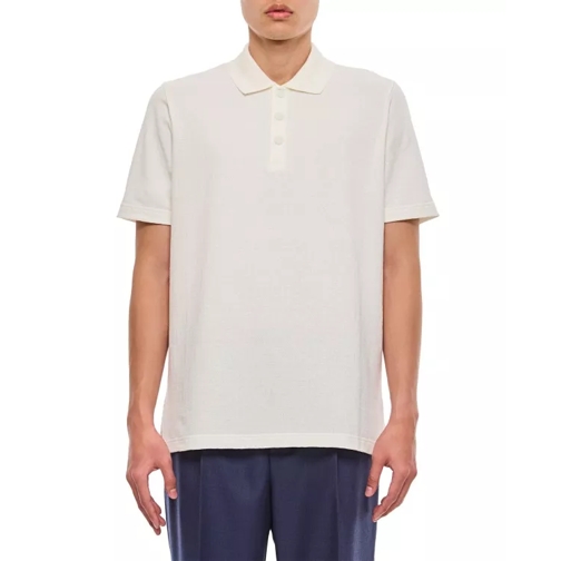 Fendi Ff Piquet Polo White 