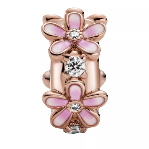 Pandora Anhänger Rosafarbenes Gänseblümchen Zwischenelement 14k Rose gold-plated (Image 2)