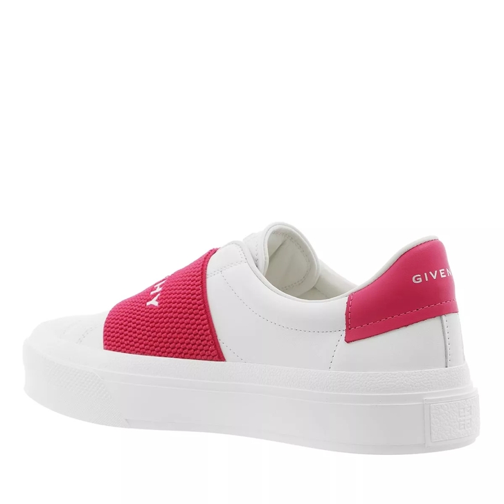 Givenchy white outlet and red sneakers