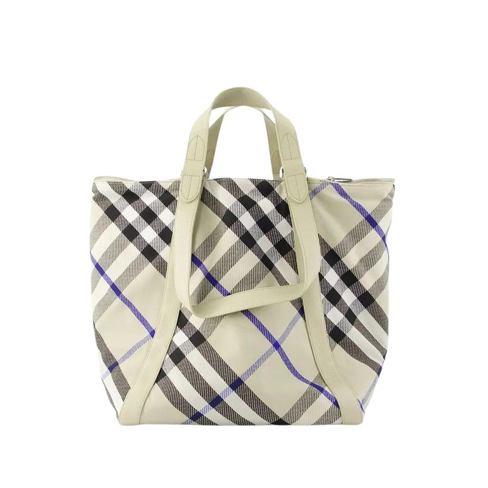 Burberry Tote - Medium Shopper Bag - Synthetic - Neutral - Gr. unisize - in Beige - für Damen