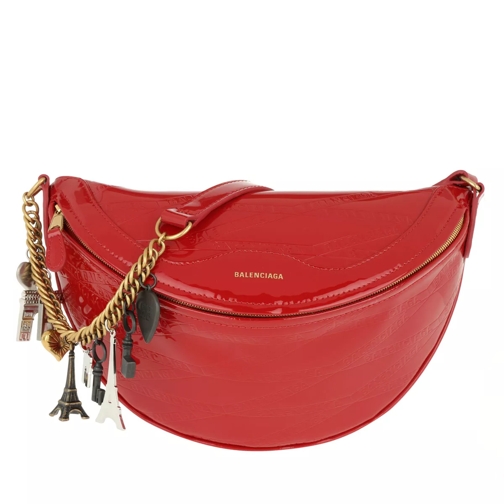 Balenciaga Souvenir Belt Bag Red Midjeväskor