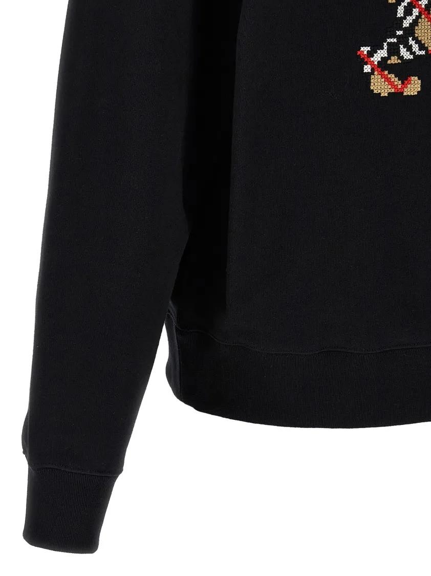 Burberry Reilly' Hoodie Black