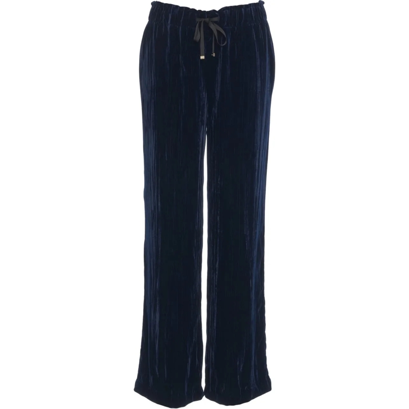 LIU JO Hose Velvet pants blau