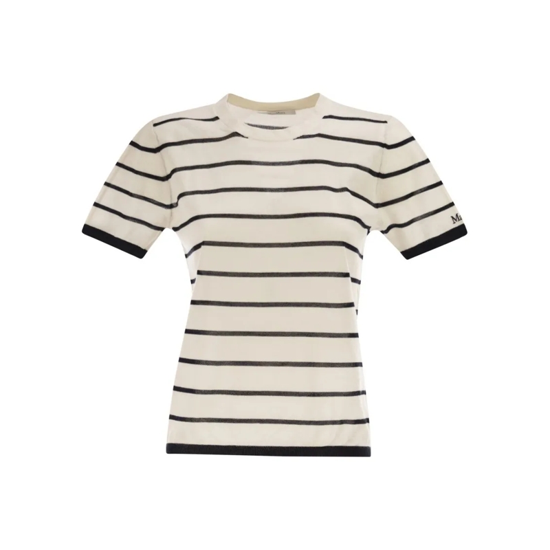 Max Mara Trui Mxpfavetta - Cashmere And Silk Knit Jumper Grey