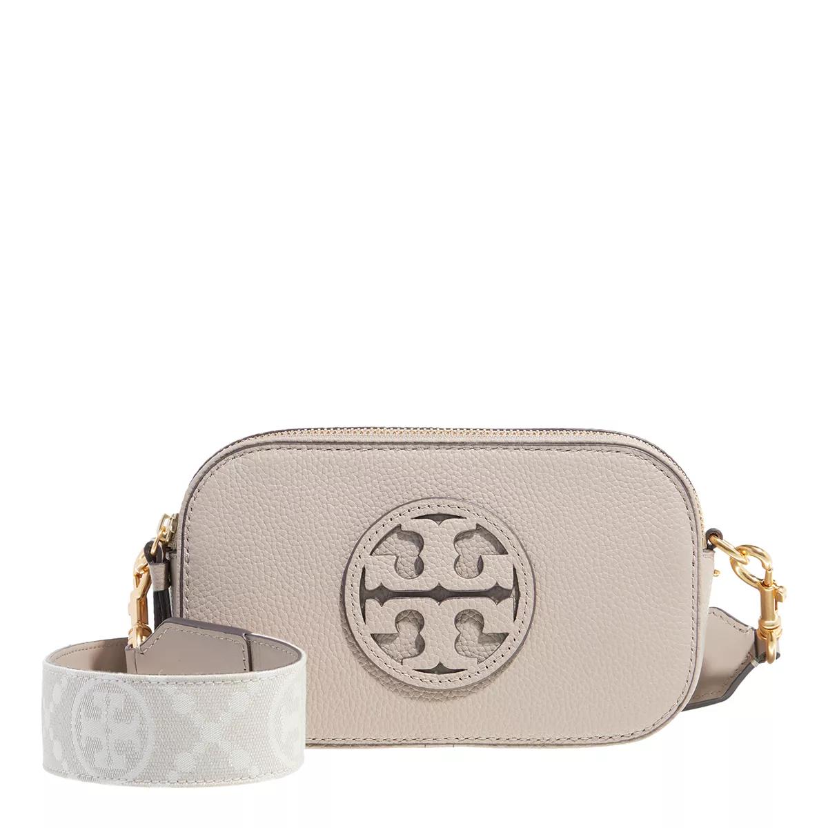 Tory Burch Crossbody Bags - Miller Mini Crossbody Bag - Gr. unisize - in Taupe - für Damen