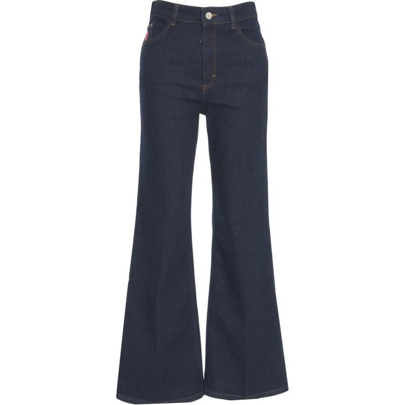 Baum Und Pferdgarten Jeans Slim Fit Flared jeans 'Nilea' blau