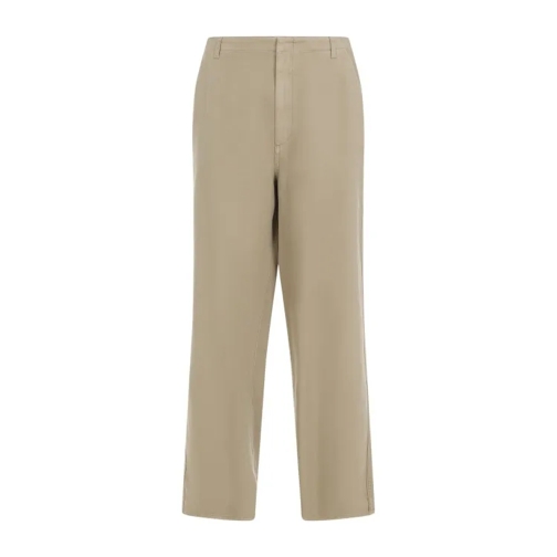 The Row  Mojave Desert Beige Cotton Marlon Pant Neutrals