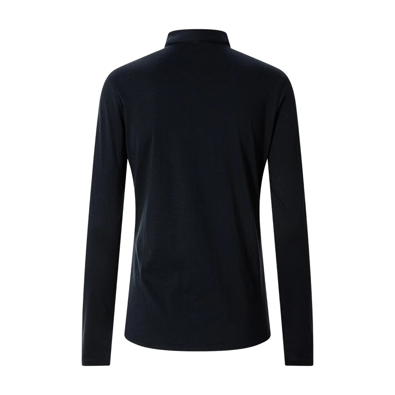 Stefan Brandt T-shirt Bluse Alma aus Baumwolle dunkelblau(Image 5)