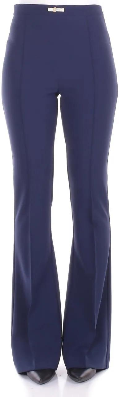 Thumbnail - Elisabetta Franchi - Trousers Blue - Größe 46 - blue