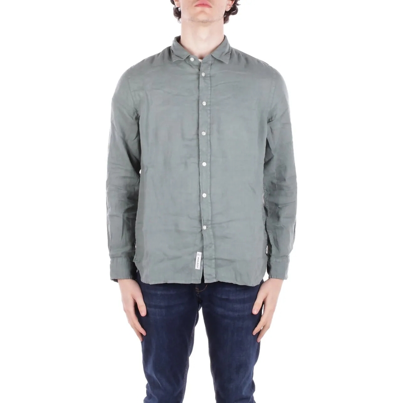 Woolrich Haut décontracté Shirts Green grün