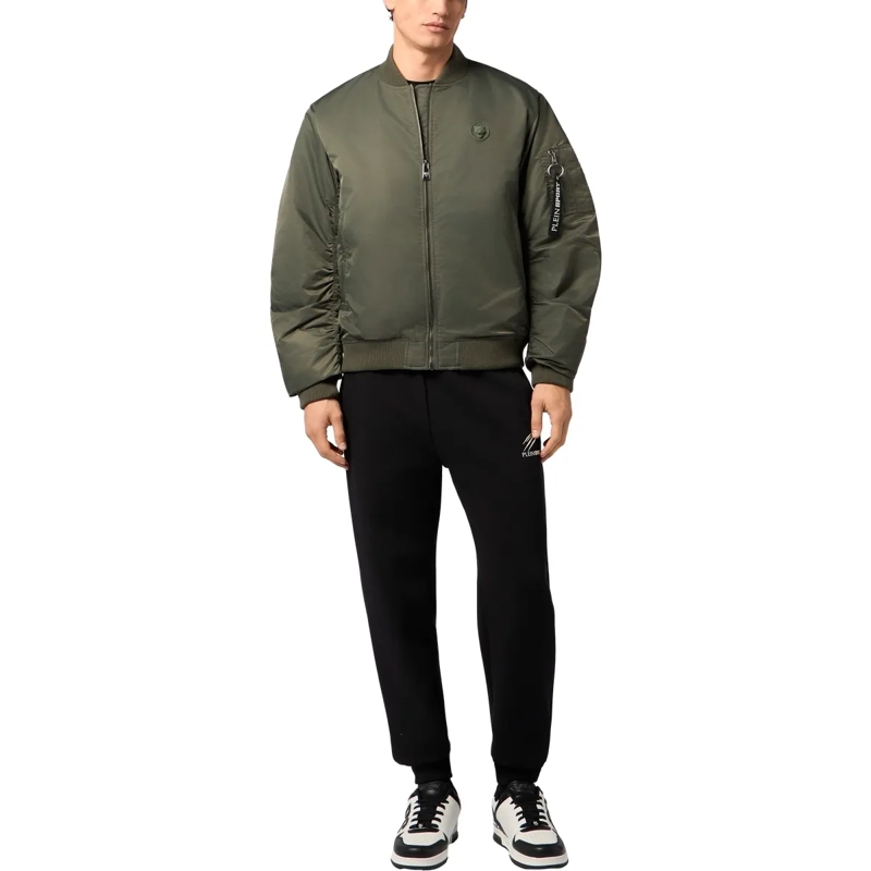 Plein Sport Daunenjacke Bomber Icon grün(Image 4)
