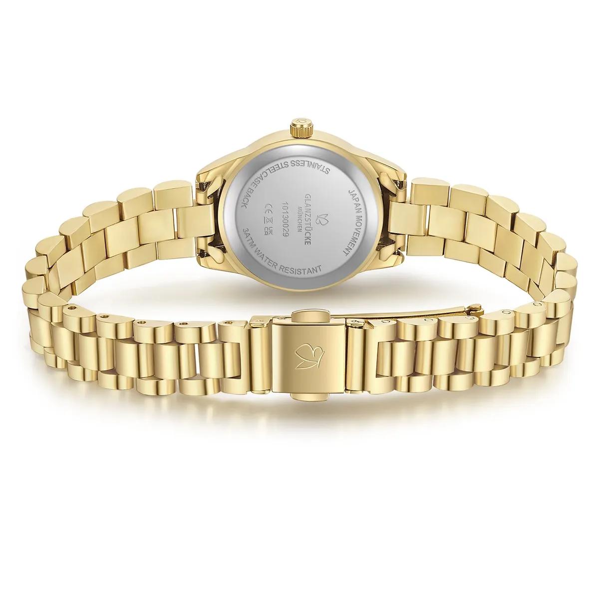 Thumbnail - Glanzstücke München Uhr - Damen Armbanduhr Edelstahl - Gr. unisize - in Gold - für Damen