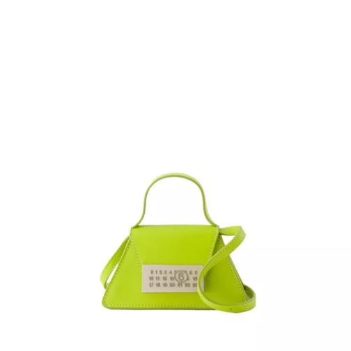 MM6 Maison Margiela Crossbody - Leather - Lime Green Green Crossbody Bag