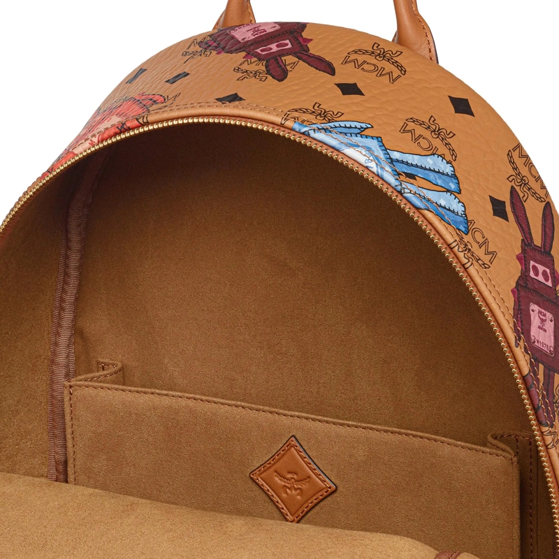 MCM Rugzak Stark Vi Backpack Smd Co Cognac(Image 4)