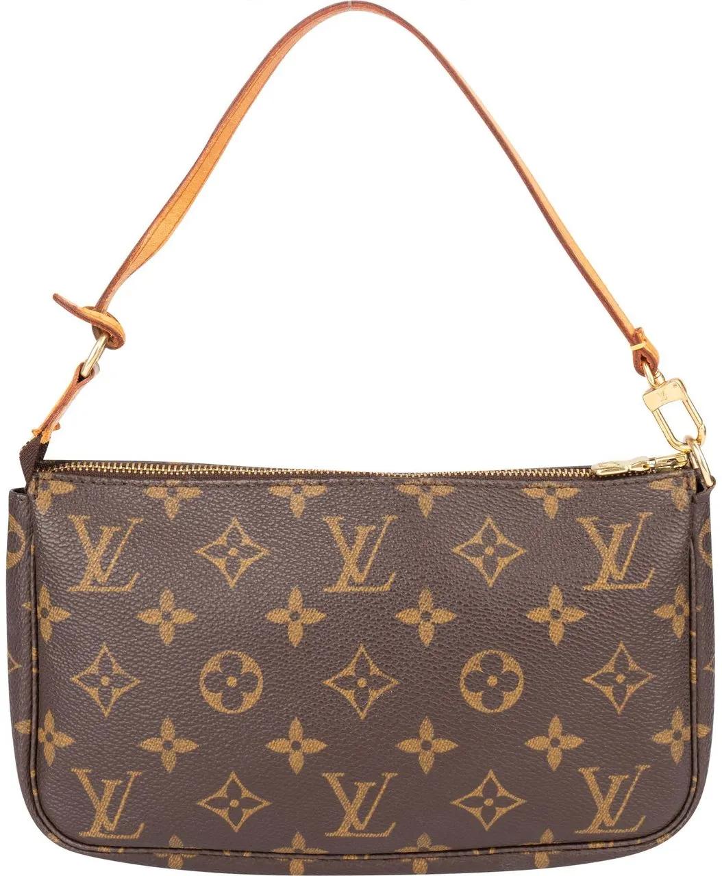 Louis Vuitton Crossbody Bags - Louis Vuitton Canvas Monogram Pochette Accessoire - Gr. unisize - in Bunt - für Damen