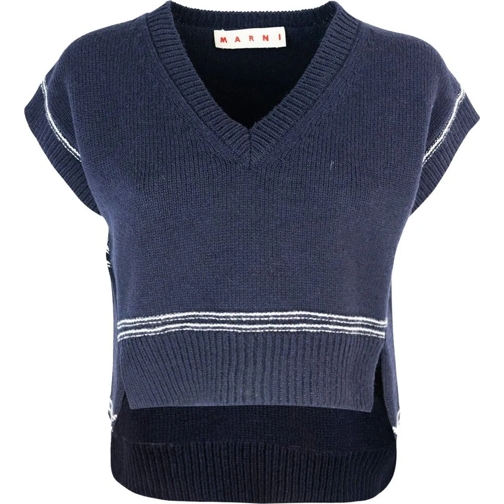 Marni Sweatshirts Marni Sweaters Blue blau