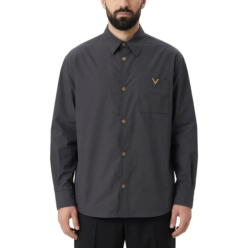 Valentino Garavani Übergangsjacke Jacke mit Logo schwarz(Image 2)