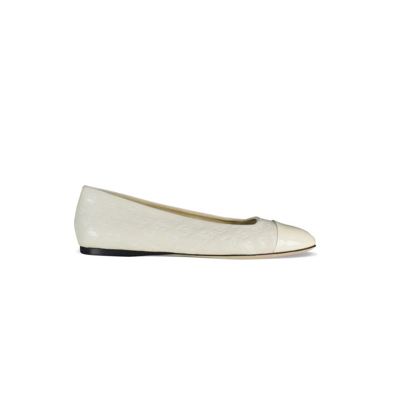 Jimmy Choo Ballerines Watson Ballerinas White