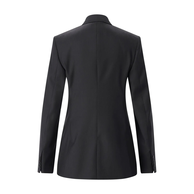 Givenchy Blazer Blazer mit Nadelstreifen schwarz(Image 3)