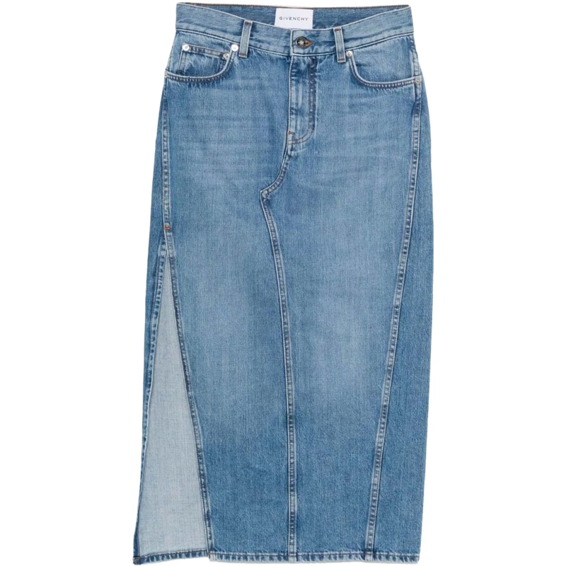 Givenchy Jupe midi Skirts Bleu Moyen blau