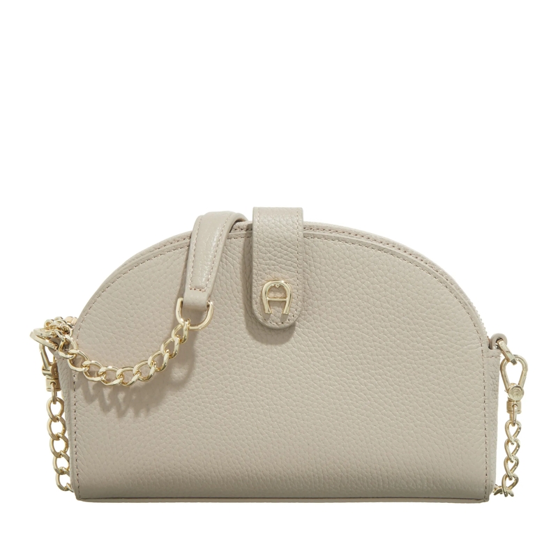 AIGNER Crossbody Bag Fashion Alpaca Beige