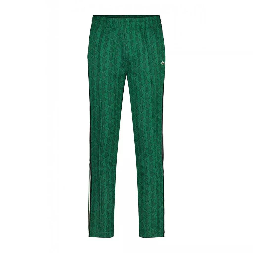 Thumbnail - Lacoste - Sweatpants mit Jacquard-Muster - Größe L - braun