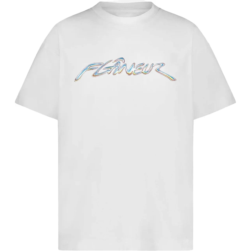 Flâneur T-Shirt Chrome T-Shirt | White weiß