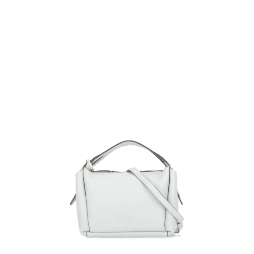 Tod's Sac à bandoulière Light Blue Leather Hand Bag Blue