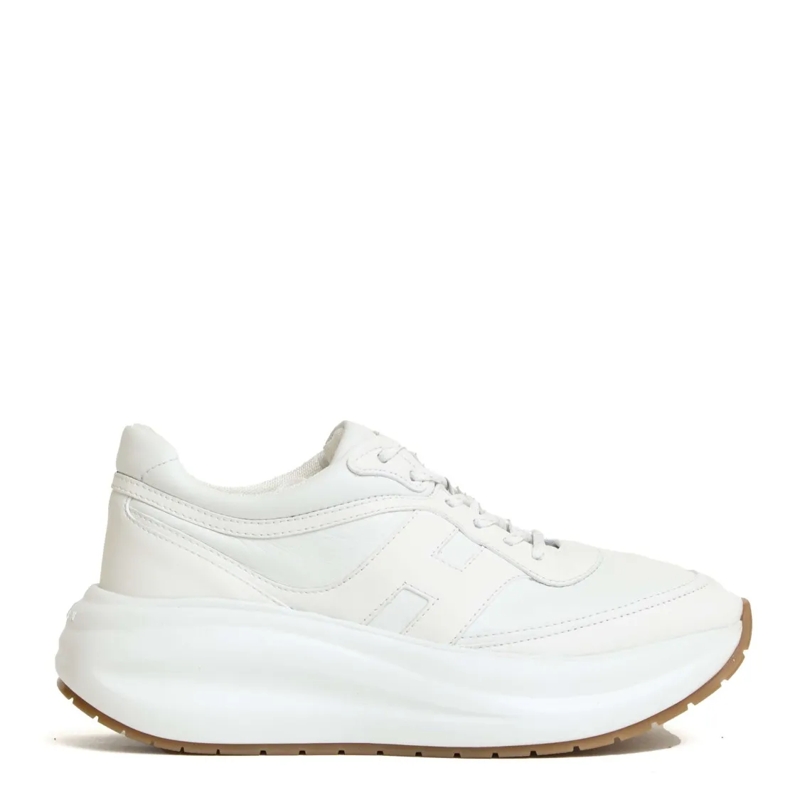 Hogan Lage-top sneaker White Sneakers With Suede Upper White
