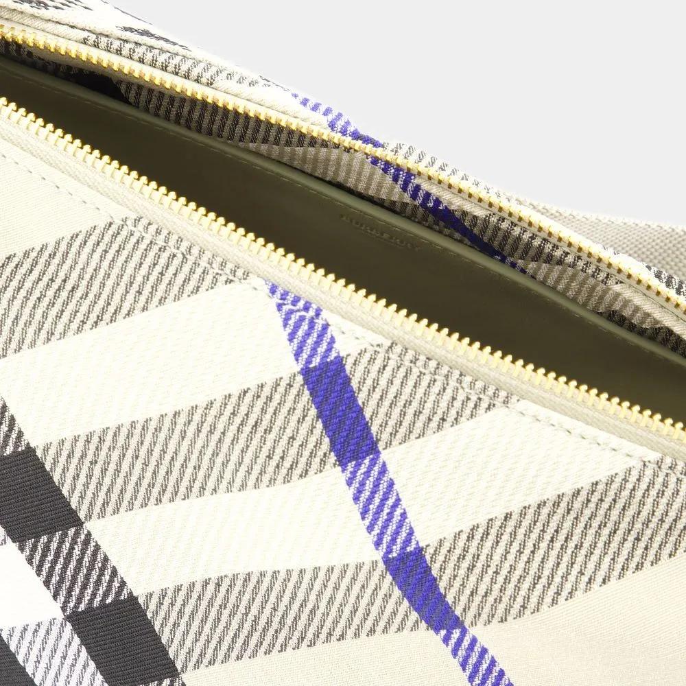 Burberry Crossbody bags Shield Messenger Purse Synthetic Neutral in beige
