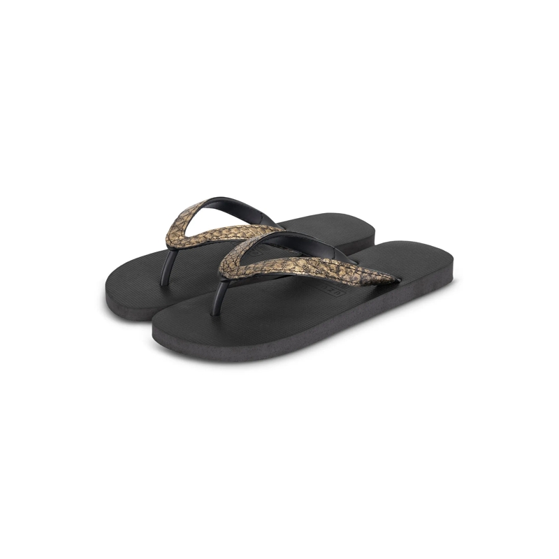 UZURII Flip Flops Zehentrenner Python Bronze schwarz(Image 4)