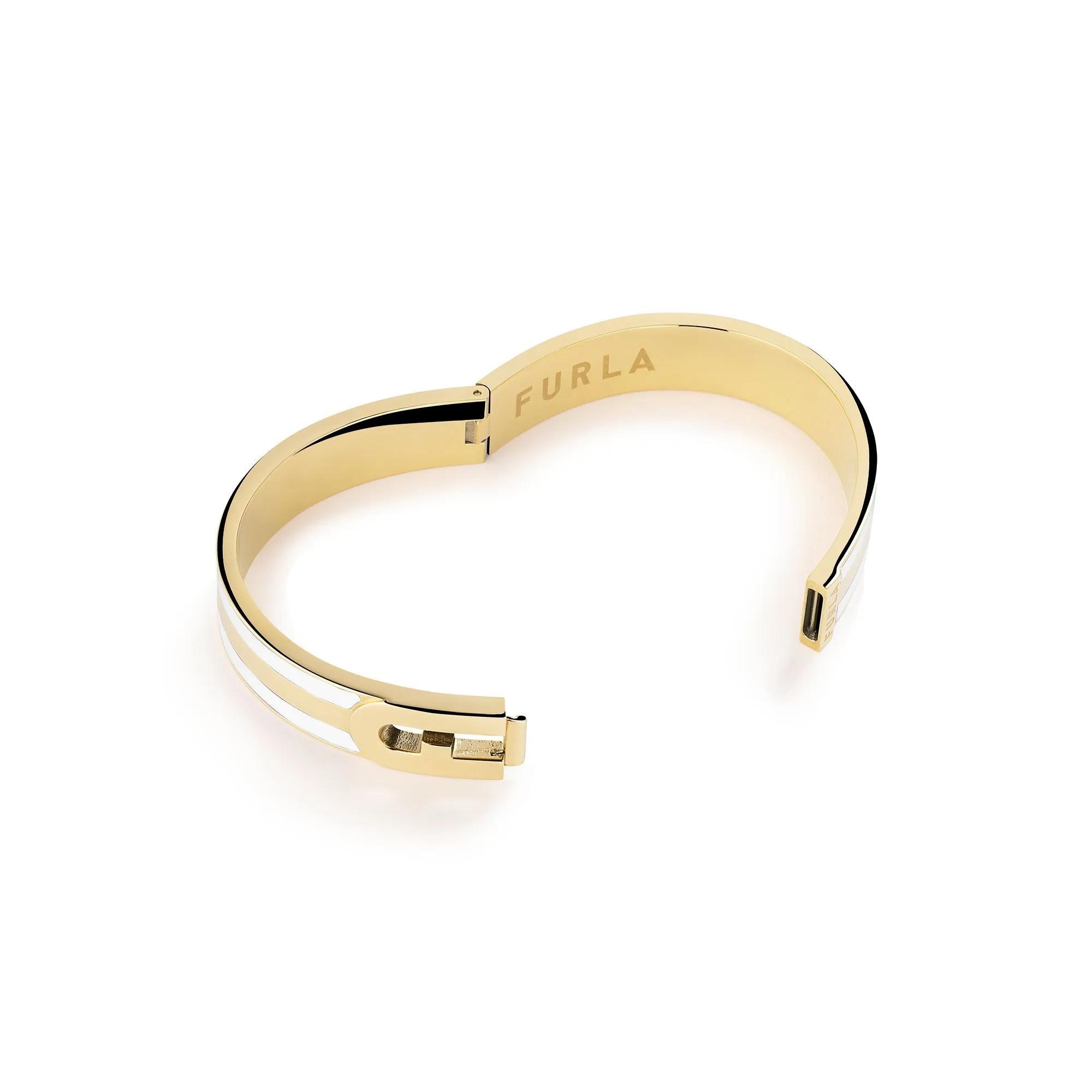 Thumbnail - Furla Armbänder - Armband Furla Arch Stripe - Gr. L - in Weiß - für Damen