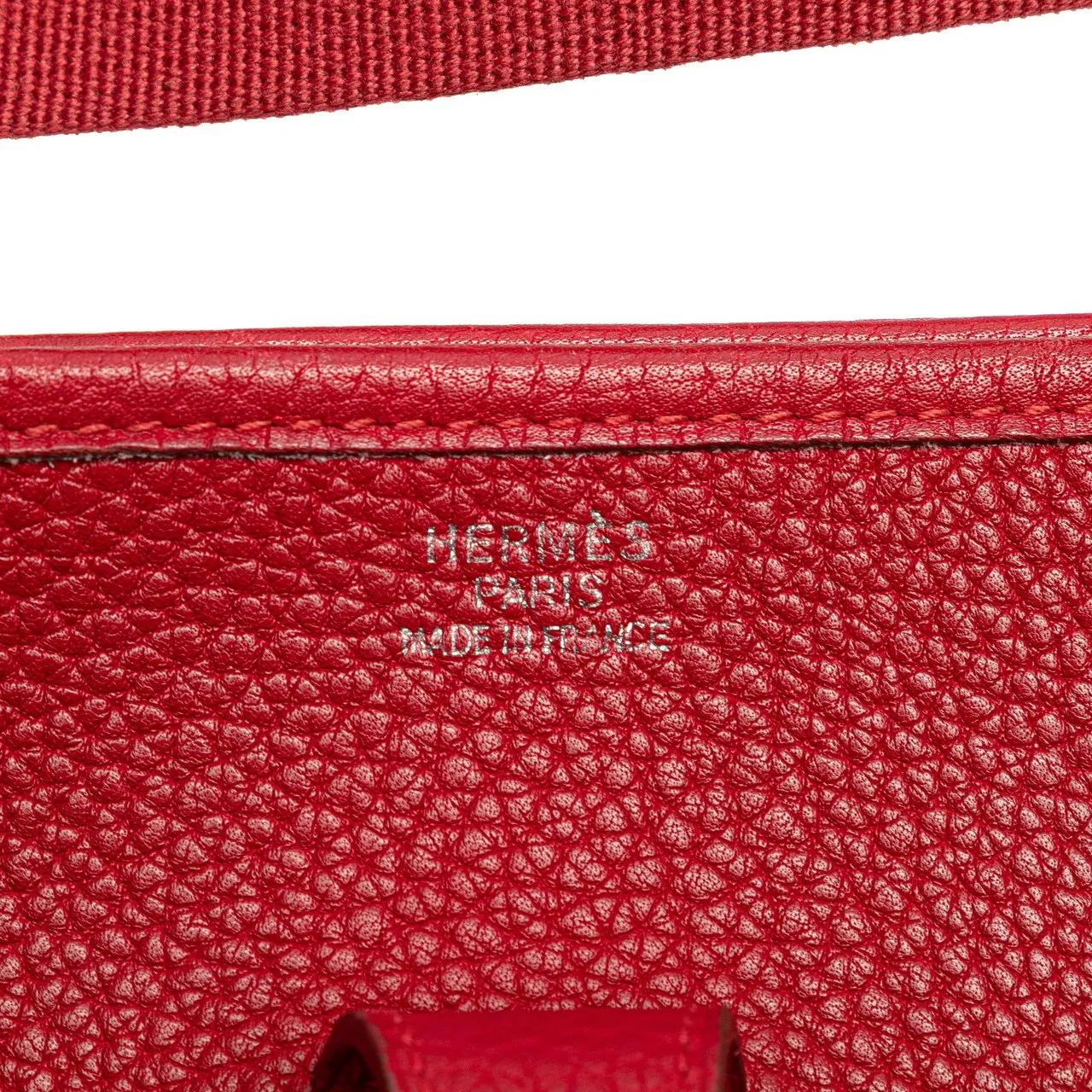 Thumbnail - Hermès Hobo Bags - Clemence Evelyne III 29 - Gr. unisize - in Rot - für Damen